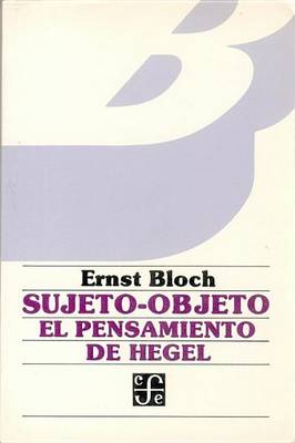 Cover of Sujeto-Objeto