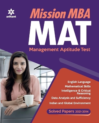 Book cover for Mission MBA MAT Mock Tests and Solved Papers 2022