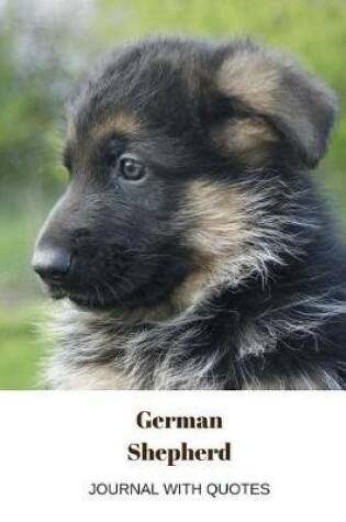 Cover of German Shepard journal