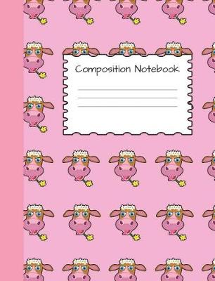 Book cover for Composition Notebook Happy Cow