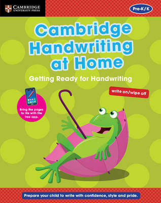Cover of Cambridge Handwriting at Home: Getting Ready for Handwriting