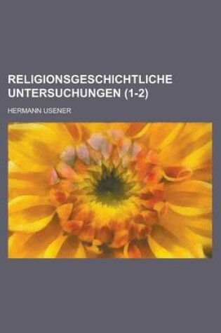 Cover of Religionsgeschichtliche Untersuchungen (1-2)