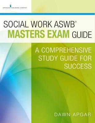 Book cover for Social Work ASWB Masters Exam Guide and Practice Test Set