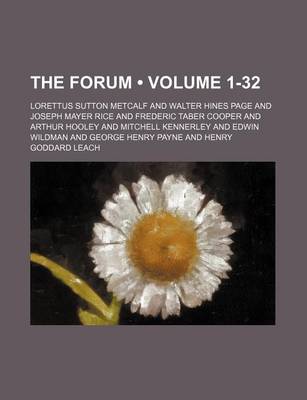 Book cover for The Forum (Volume 1-32)