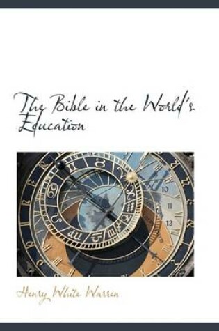 Cover of The Bible in the World's Education