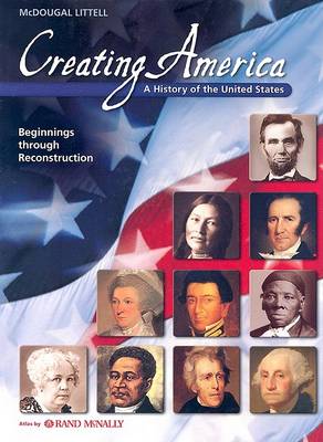 Book cover for Creating America: Beginnings Through Reconstruction