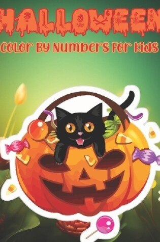 Cover of Halloween Color By Number for Kids