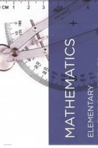 Cover of Mathematics Elementary Statistical Tables