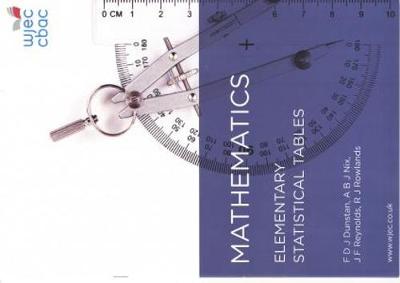 Book cover for Mathematics Elementary Statistical Tables