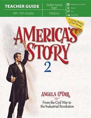 Book cover for America's Story 2 (Teacher Guide)