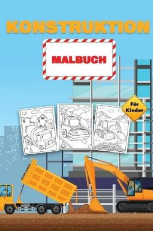 Cover of Konstruktion Malbuch für Kinder