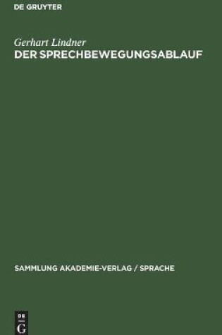 Cover of Der Sprechbewegungsablauf