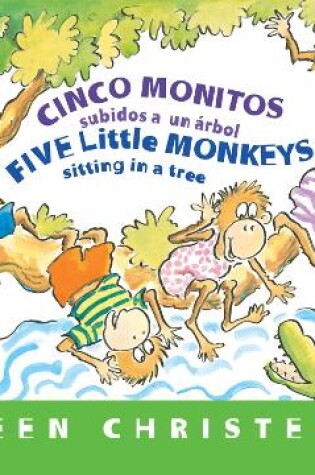 Cover of Five Little Monkeys Sitting in a Tree  (Spanish/English)