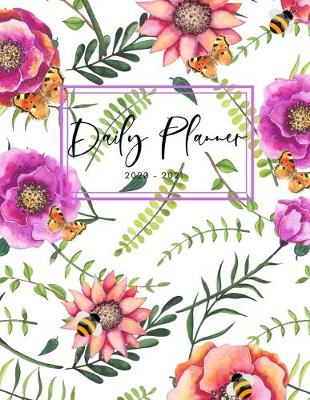 Book cover for 2020 2021 15 Months Flower Branch Daily Planner