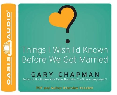 Book cover for Things I Wish I'd Known Before We Got Married