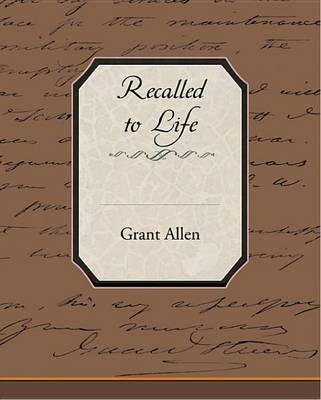 Book cover for Recalled to Life (eBook)