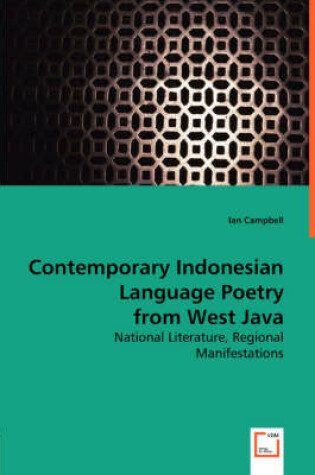 Cover of Contemporary Indonesian Language Poetry from West Java