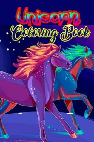 Cover of Unicorn Coloring Book