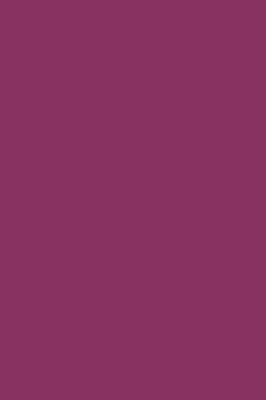 Cover of Journal Boysenberry Color Simple Plain Boysenberry