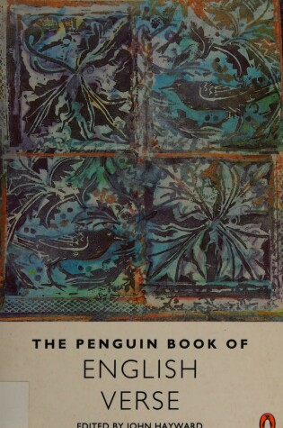 Cover of The Penguin Book of English Verse