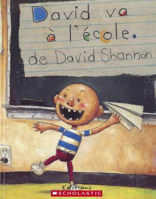 Book cover for David Va À l'École