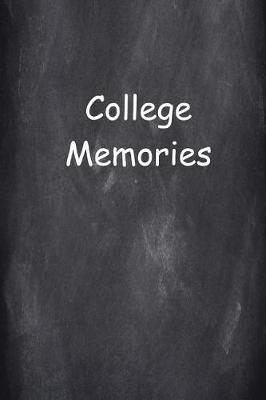 Cover of Graduation Journal College Memories