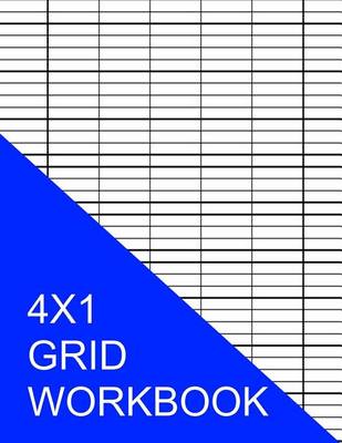 Book cover for 4x1 Grid Workbook