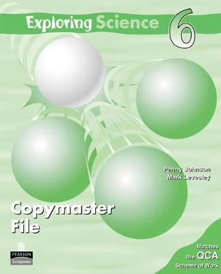 Book cover for Exploring Science Copymasters 6