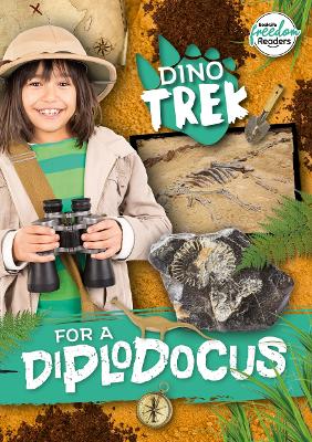 Book cover for Dino-Trek for a Diplodocus