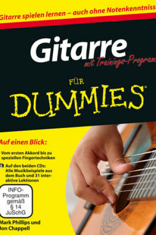 Cover of Gitarre fur Dummies Mit Trainings-DVD