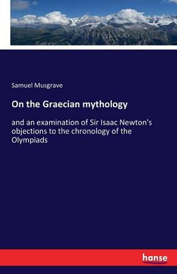 Book cover for On the Graecian mythology