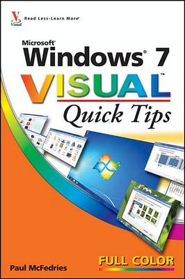 Book cover for Windows 7 Visual Quick Tips