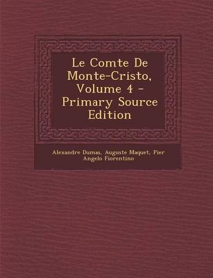 Book cover for Le Comte de Monte-Cristo, Volume 4