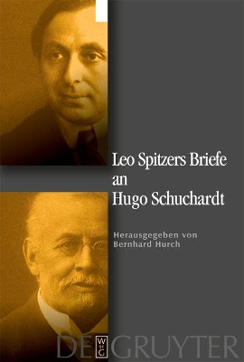 Book cover for Leo Spitzers Briefe an Hugo Schuchardt