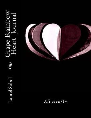 Cover of Grape Rainbow Heart Journal