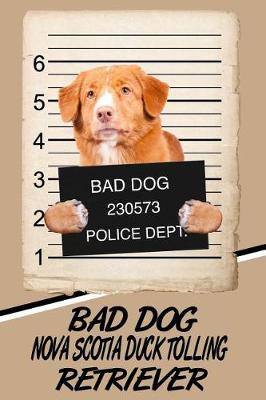 Book cover for Bad Dog Nova Scotia Duck Tolling Retriever