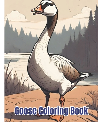 Book cover for Goose Coloring Book