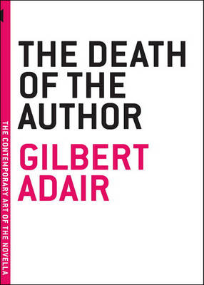 Book cover for The Death of the Author