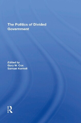 Cover of The Politics Of Divided Government