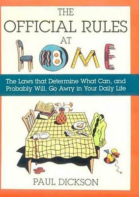 Book cover for The Official Rules at Home