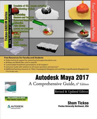 Book cover for Autodesk Maya 2017