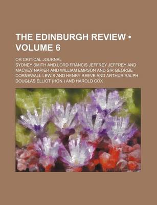 Book cover for The Edinburgh Review (Volume 6); Or Critical Journal