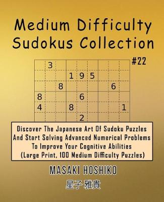 Book cover for Medium Difficulty Sudokus Collection #22