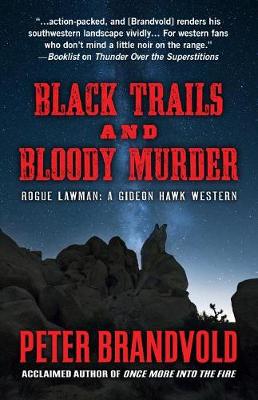 Book cover for Black Trails and Bloody Murder