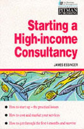 Book cover for Starting a High-income Consultancy