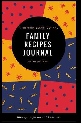 Cover of Blank Family Recipes Journal