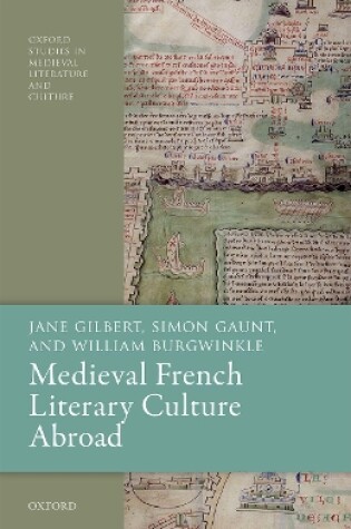 Cover of Medieval French Literary Culture Abroad