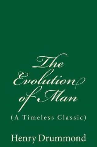 Cover of The Evolution of Man