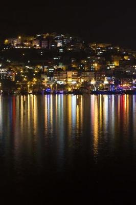 Book cover for Colorful City Lights Reflected in the Water Journal