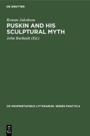 Cover of Puskin and his Sculptural Myth